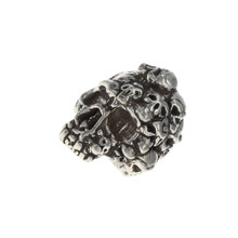Schmuckatelli Co. "Mind Skull" Pewter Skull Bead SCMP