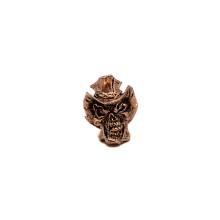 Schmuckatelli Co. Vinnie Garoon Roman Copper Oxidized Skull Bead SCVGRCO