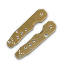 SMKW Custom Benchmade Mini Griptillian Bronze Handle Scales