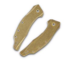 SMKW Custom Zero Tolerance ZT 0537 Brass Handle Scales SKBF210750BR
