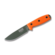 ESEE 4P KO OD Olive Drab Green Blade Orange G10 Handles No Sheath