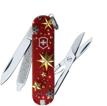 Victorinox  Victorinox Swiss Army Knives 0.6210.86 Classic De Luxe - Brown  Marbled Cloisonné