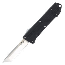 Bear & Son Bear Ops Clutch IV OTF Automatic Knife 2.75in Plain Satin Tanto OTF-410-AIBK-S