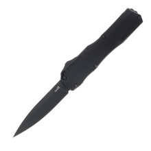 Kershaw Livewire OTF Automatic 3.3in Plain Edge Anodized Aluminum AUKS9000BLK