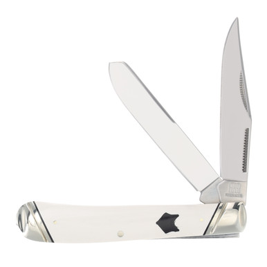 【牛骨】Rider by HEADWAY☆RF-40S【弾き易く調整☆新品の弦】 Rough Ryder Artic Fox Trapper Folding Knife RR2542 - Smoky