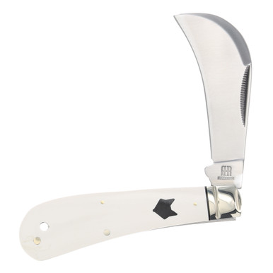 Rough Ryder Arctic Fox Hawkbill Folding Knife RR2543 - Smoky