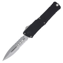 Microtech Combat Troodon OTF Stonewash M390MK 3.81" Dagger Black AUMT114211