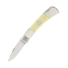 Case XX Smooth Yellow Synthetic Lockback Folding Knife CA81089