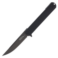 KA-BAR Ek Commando Folder Knife 4in Black Drop Point Blade KAEK201