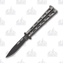 Bear &amp; Son Balisong Carbon Silver Vein