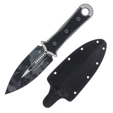 Microtech SBD Signature Series Fixed Blade Knife 4.45&quot; Urban Camo/Black G-10