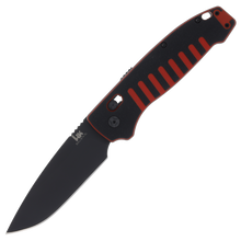 Hogue Ballista XL Automatic Black Cerakote Drop Point Red/Black ChromaCut G-10