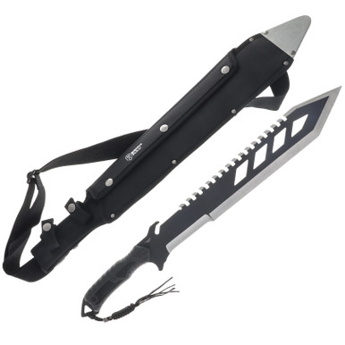 Sierra Zulu Trident Machete SZ-5606 - Smoky Mountain Knife Works Sierra Zulu Trident Machete SZ-5606 - Smoky Mountain Knife Works