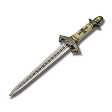 SZCO Supplies Knights Templar Dagger with Scabbard – 14.25in Overall 211412