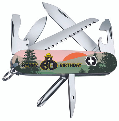 Victorinox Hiker Swiss Army Knife Smokey Bear 80th Anniversary