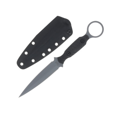 Toor Specter R Phantom Gray 4.25 Inch Plain Gunkote Spear Point