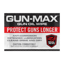 Real Avid Gun-Max Gun Oil Wipes 25 Pack AVGMW25