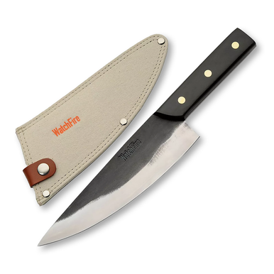 Stozer Butcher Knife Pakkawood 7 Inch Butcher Blade