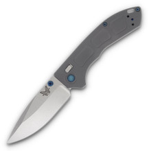 Benchmade Mini Narrows 20CV Gray Titanium Sapphire Blue Hardware BM743 Benchmade Mini Narrows 20CV Gray Titanium Sapphire Blue Hardware BM743
