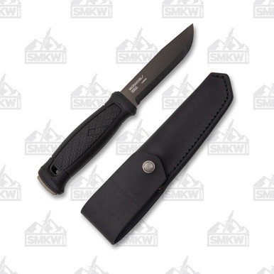 Morakniv Garberg Black Carbon with Leather Sheath