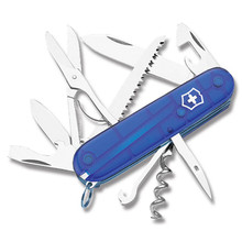 Victorinox Huntsman Swiss Army Knife Translucent Sapphire V53206