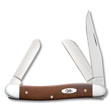 Case XX Knives Medium Stockman Folding Knife 3.63in Chestnut Smooth Bone CA28701