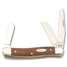 Case Chestnut Smooth Bone Medium Stockman Folding Knife