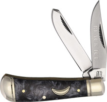 Rough Rider Midnight Pearl Tiny Trapper Pocketknife RR2694