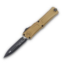 Microtech Combat Troodon® D/E Gen III Tan Standard AUMT11421TA