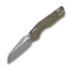Microtech MSI® S/E Fluted G-10 OD Green Apocalyptic® Standard MT21010APFLGTOD