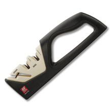 Henckels White 2 Stage Pull Through Sharpener With Shear Sharpener 1012382