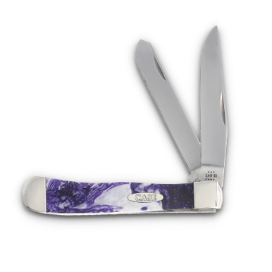 Case XX Freezer Pop Mica Pearl Trapper Folding Knife CA6073FP