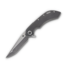 Olamic Wayfarer 247 Folding Knife 131-Q Stonewash Companto TexWash Mist