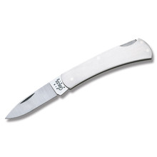 Case Executive Lockback Folding Knife (Brushed Stainless Steel)