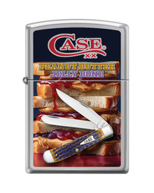Zippo Lighter Case XX Peanut Butter and Jelly Bone Trapper Graphic ZP422205