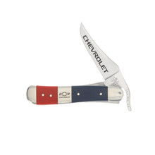 Case XX Chevrolet Red and Blue Smooth Synthetic RussLock Gift Set