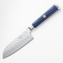 Cangshan Kita Series X 7 Kitchen Knife 5in Plain Santoku Damascus Sheath 503886