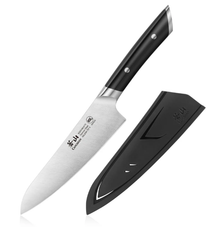 Cangshan Helena Series Prep Kitchen Knife 5.5in Plain Edge Black 504128