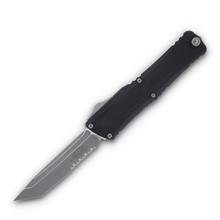 Microtech Auto OTF Combat Troodon S/E Gen III Black 4.0in Apocalyptic P/S Tanto Point