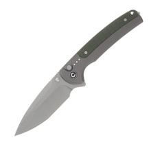 CIVIVI Sentinel Strike II Gray OD Green 3.7in Plain Stonewash Drop Point C22025D-2 CIVIVI Sentinel Strike II Gray OD Green 3.7in Plain Stonewash Drop Point C22025D-2