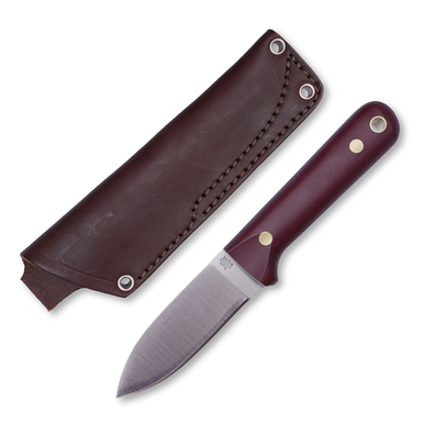 LT Wright Next Gen Fixed Blade Knife Matte A2 Double Red Micarta