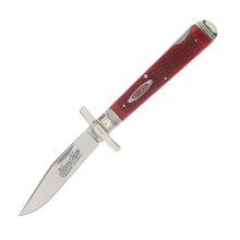 Case XX Black Curly Oak Wood Cheetah Cub Lockback Folding Knife