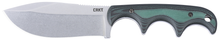 CRKT Minimalist Nessmuk Fixed Blade Knife 2.9in Plain Edge Green Black CR2376