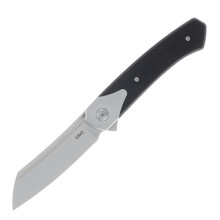 CRKT Vieto Folding Knife 3.23 Inch Plain Bead Blasted Sheepsfoot CR7135