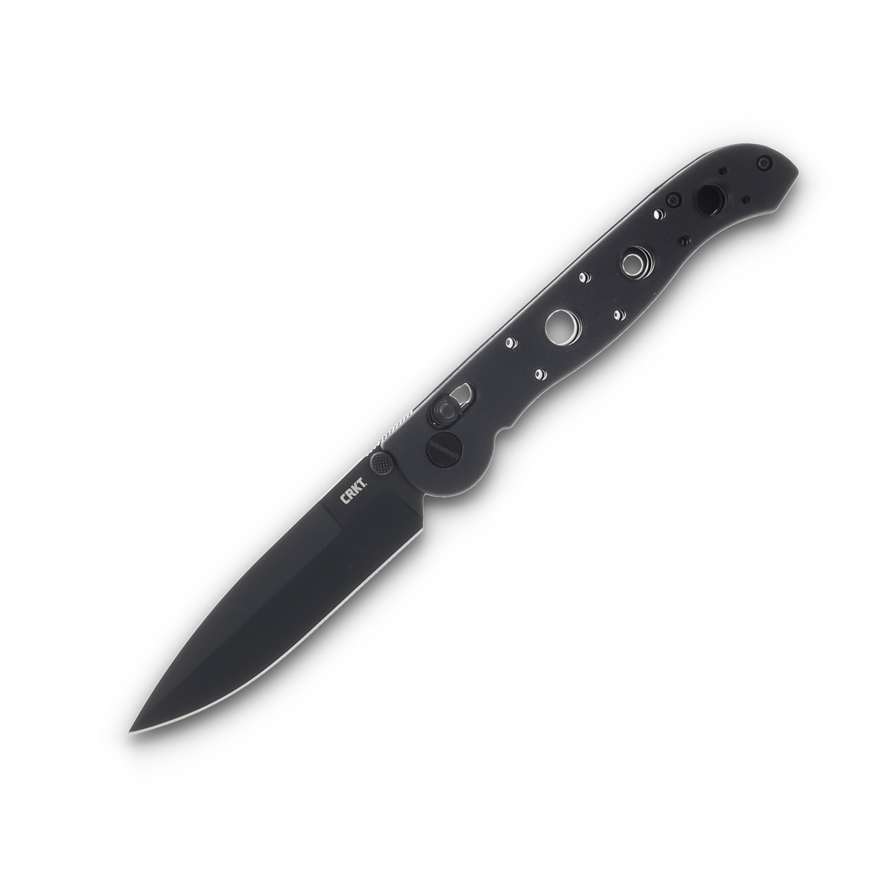 CRKT M16-03XK Folding Knife 3.57 Inch Plain Black EDP Spear Point