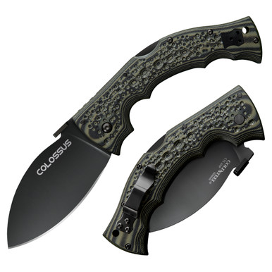 Cold Steel Colossus XHP Black G-10 Handle Black DLC XHP Blade CS