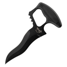 Cold Steel Demko Kriss Push Dagger Black Micarta Handle Black Powdercoat SK-5 Blade CS-FX-55KPD