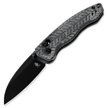 Kizer Exist Black & Grey Micarta Handle Black Nitro V Blade V3681A1