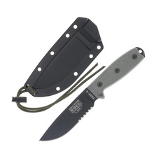 ESEE Knives 4 Fixed 4.5Inch Black Serrated ESEE4SB