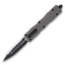 Microtech Dirac Delta D/E Black Standards Natural Clear AUMT2273NC